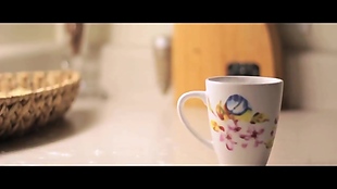 实拍生活咖啡杯子视频素材
