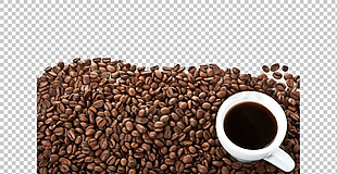 漂亮咖啡豆免抠png透明图层素材