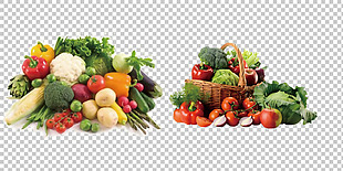 厨房新鲜蔬菜免抠png透明图层素材