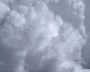 洁白的云层动态视频素材
