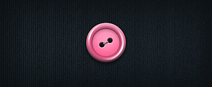 粉色的衣服纽扣icon图标