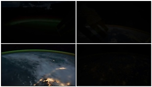 延时摄影：从太空看地球（视频集锦）视频素材