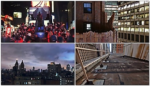 延时摄影：曼哈顿视频素材