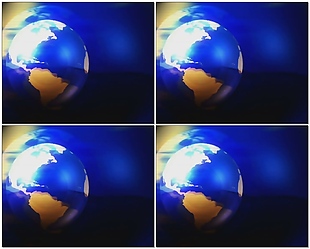 地球动态视频素材