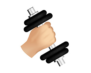 运动哑铃icon图标设计