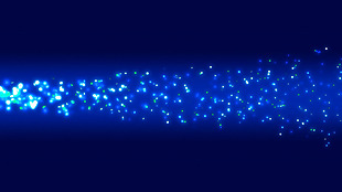 蓝色粒子条纹视频素材