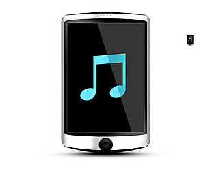 手机音乐icon图标设计