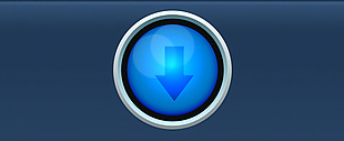 网页金属下载icon图标