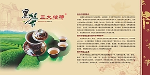茶文化简介展板