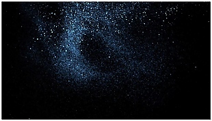 粒子星云图闪光视频素材