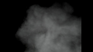 灰色烟雾飘逸飘散视频素材