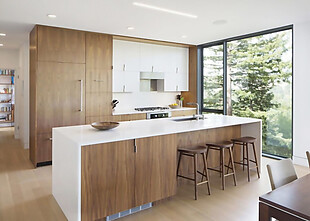 室内现代简约风格别墅厨房装修效果图