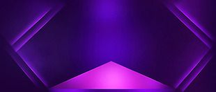 紫色大气不规则图形线条淘宝banner背景