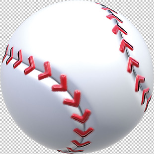 棒球大特写免抠png透明图层素材