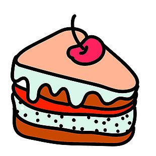 网页UI美食蛋糕icon图标