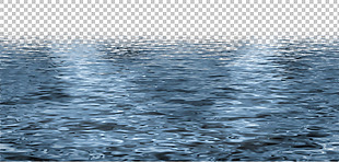 海浪荡漾的大海免抠png透明图层素材