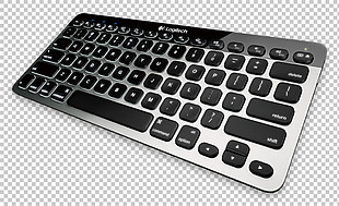 黑色美式键盘免抠png透明图层素材