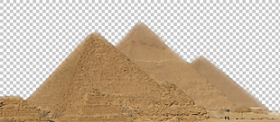 埃及金字塔照片免抠png透明图层素材