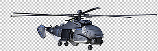 军用先进武装直升机免抠png透明图层素材