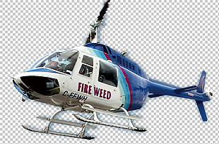 蓝色军用直升机免抠png透明图层素材