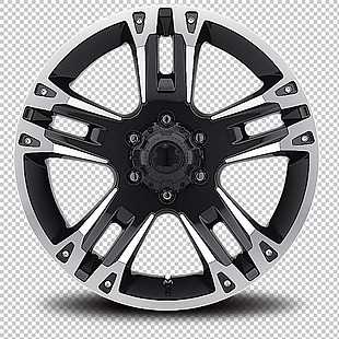 车轮轮毂免抠png透明图层素材
