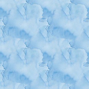 蓝色手绘渲染冬天背景素材