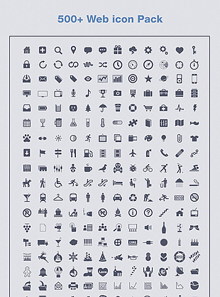 500个优质优质icon图标设计
