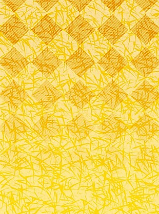 黄色菱形格子图案背景