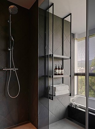 现代简约浴室室内设计装修效果图