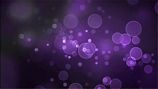浪漫紫色泡泡炫彩光效动态视频素材