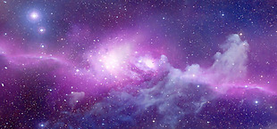 紫色渐变星空背景