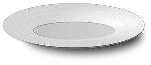 陶瓷白盘子免抠png透明素材