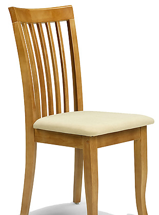 实木软垫椅子免抠png透明素材
