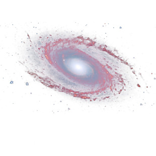 紫色旋窝银河系免抠png透明图层素材