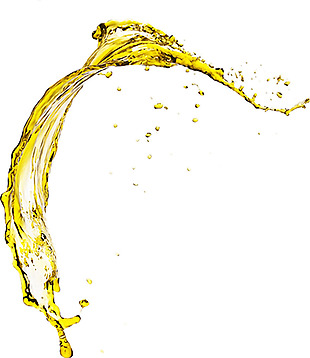 金色飘洒的油免抠png透明图层素材