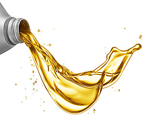 金色润滑油免抠png透明图层素材