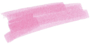 粉色彩墨png元素素材