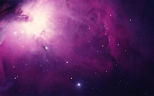 简约紫色星空背景