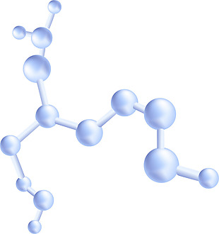 科技细胞分子png元素素材