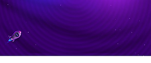 简约紫色线条banner背景素材