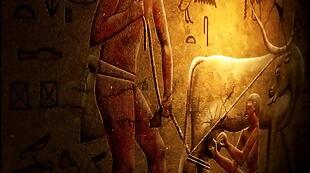 埃及古文明展示视频素材