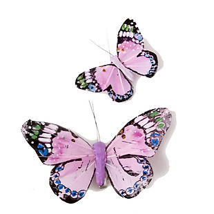 粉色调的蝴蝶免抠png透明素材