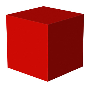 红色立方体魔方免抠png透明素材