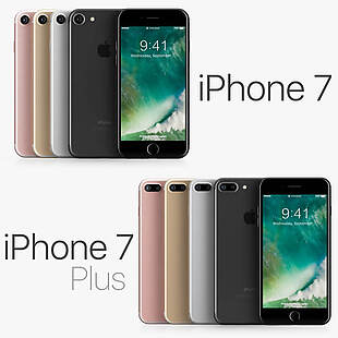 iPhone7和iPhone7Plus所有颜色