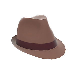 棕褐色的帽子免抠png透明素材