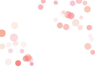 粉红色圆形点免抠png透明素材