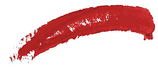 红色口红笔触免抠png透明素材