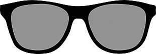 灰色太阳眼镜免抠png透明素材
