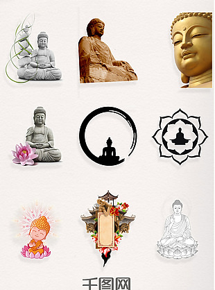 9款精美的佛文化元素
