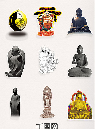 9款精美佛陀雕塑